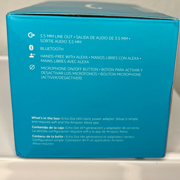 Amazon Echo (4th Gen) | Premium Sound Smart Home Hub Alexa Glacier White - Picture 9 of 13